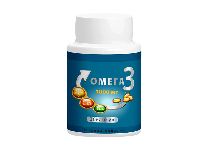 Омега-3 капсулы 1000 мг под СТМ