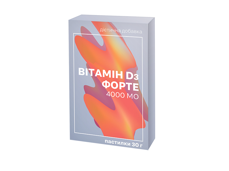 Пастилки с витамином D3 4000 МО img-1