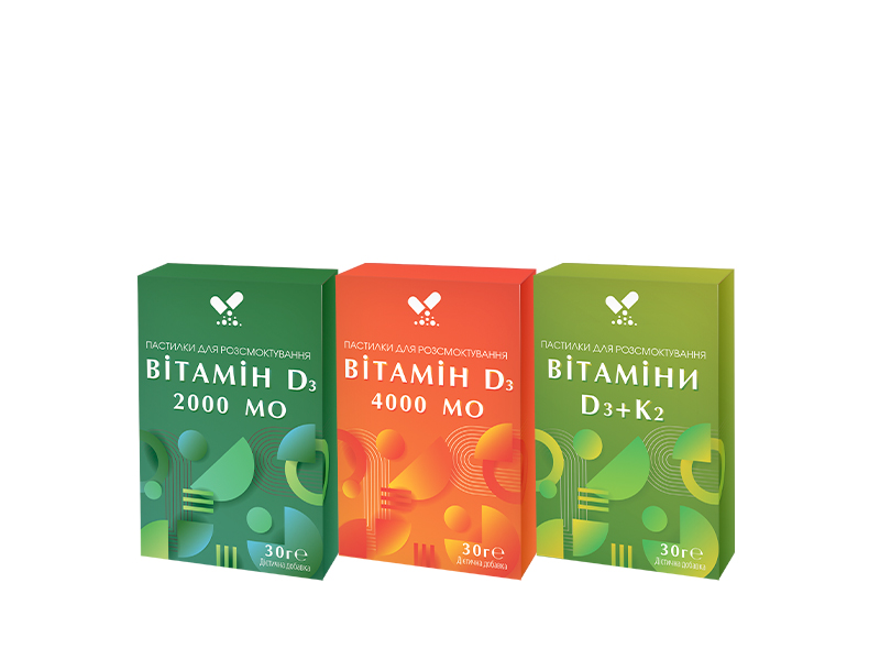 Пастилки з вітаміном D3 2000 МО img-4