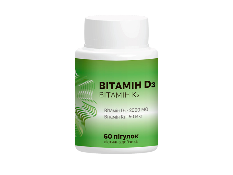Комплекс витаминов D3 та К2, таблетки img-5